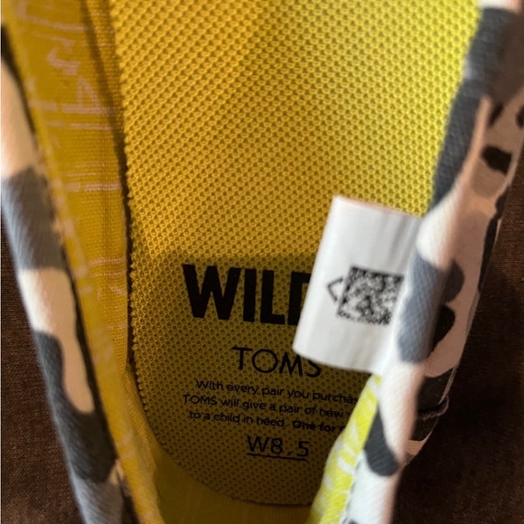 TOMS Wild Aid Limited Edition Women’s Shoes 8.5 - Picture 3 of 3